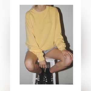 Brandy Melville Erica Honey Sweatshirt